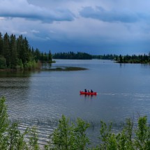 Astotin Lake in Elk Island National Park